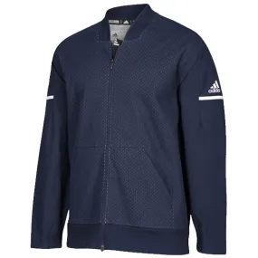 adidas Men's Collegiate Navy/White Squad Bomber Jacket