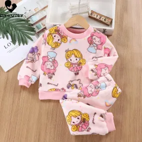 Baby Girl Princess Sleepwear Pajama Sets