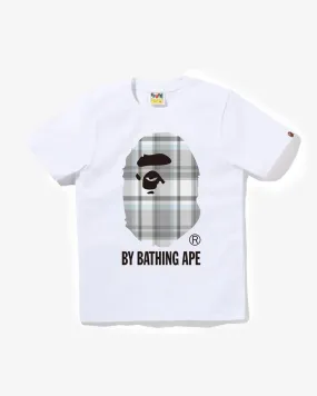 BAPE Check By Bathing Ape Tee White