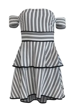 Black And White Stripe Dress