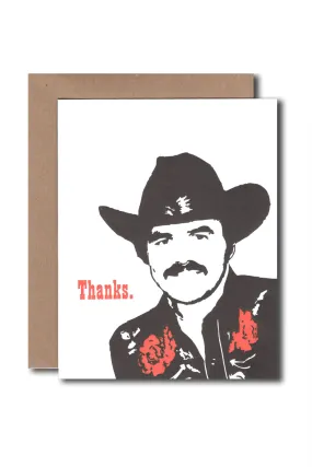 BURT THANKS