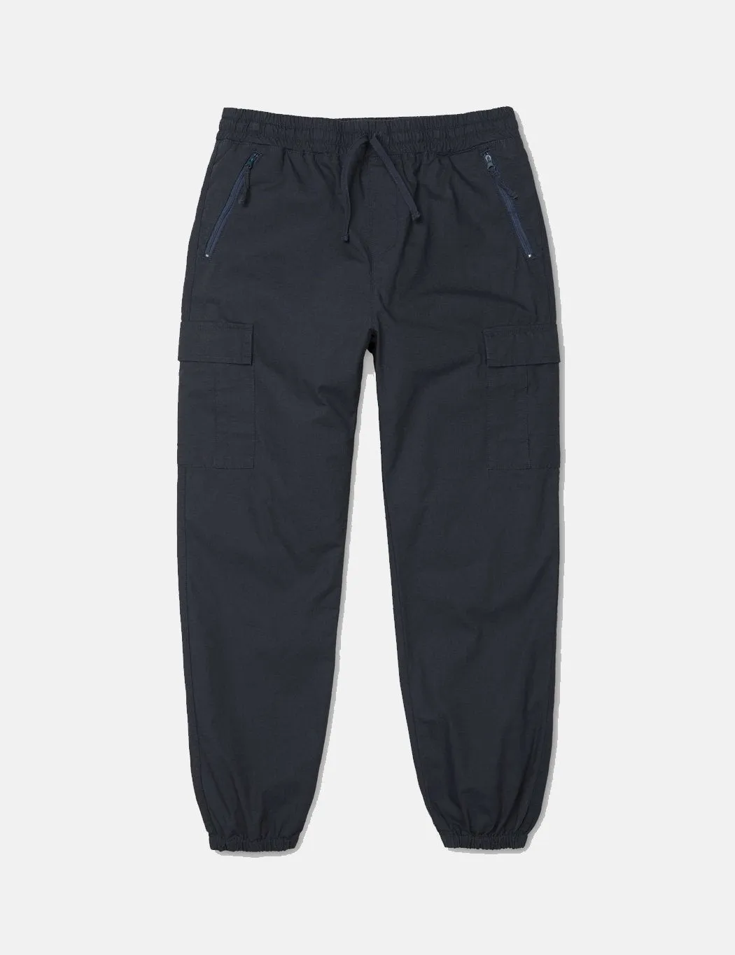 Carhartt-WIP Cargo Jogger Pants (Ripstop) - Dark Navy Blue Rinsed