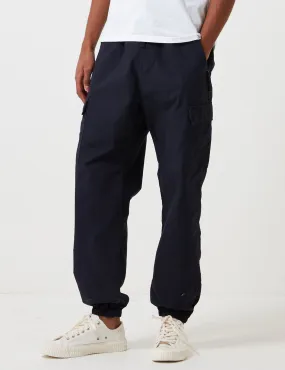 Carhartt-WIP Cargo Jogger Pants (Ripstop) - Dark Navy Blue Rinsed