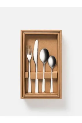 Citta - Utility Cutlery - Set Of 16 - Polished Stainless Steel