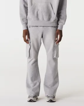 Flared Cargo Sweatpants