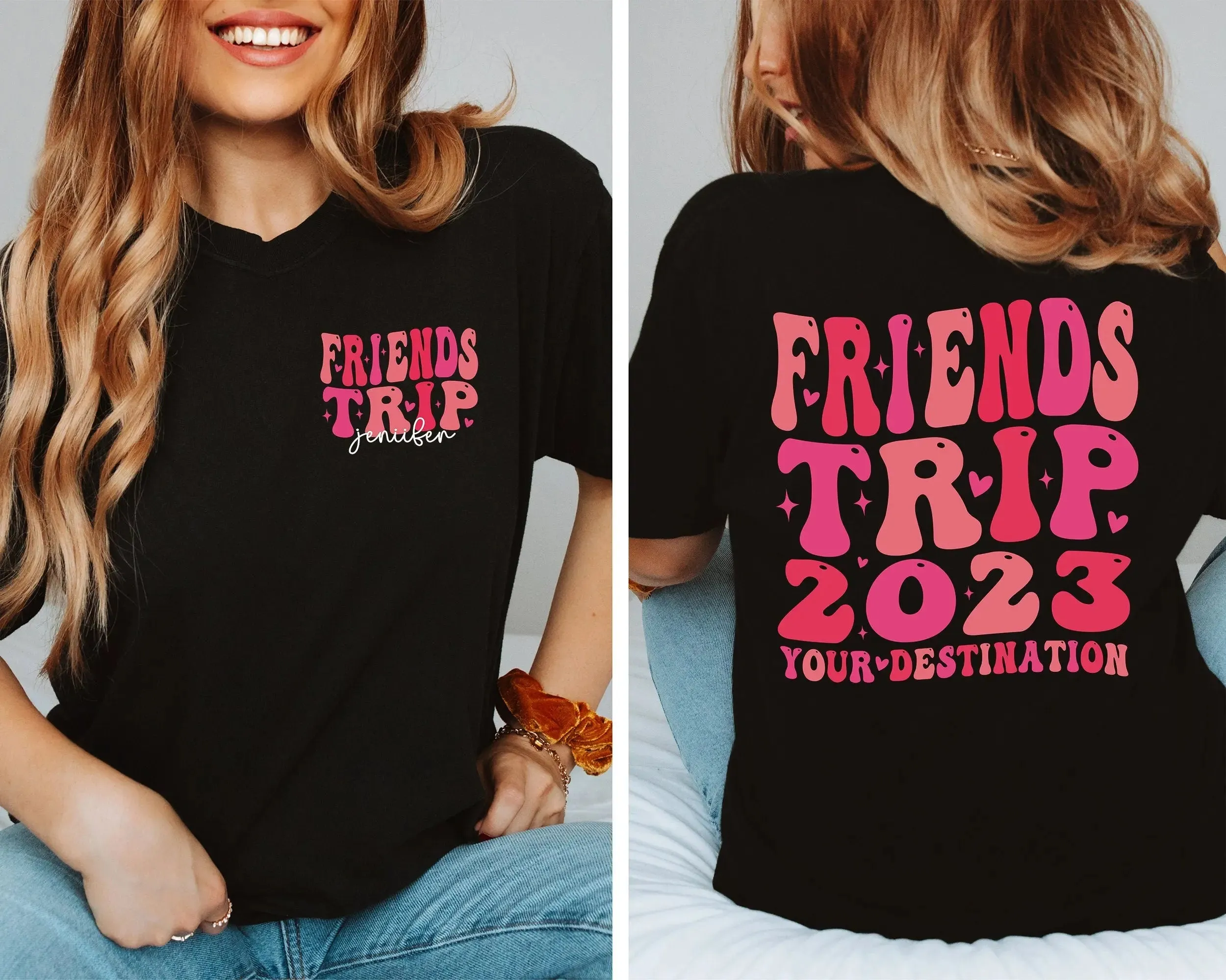 Friends Trip 2023 Shirt, Friends Trip Shirt, Besties Trip 2023 Shirt , Friends Vacation , Road Trip Shirt , Girls Trip 2023