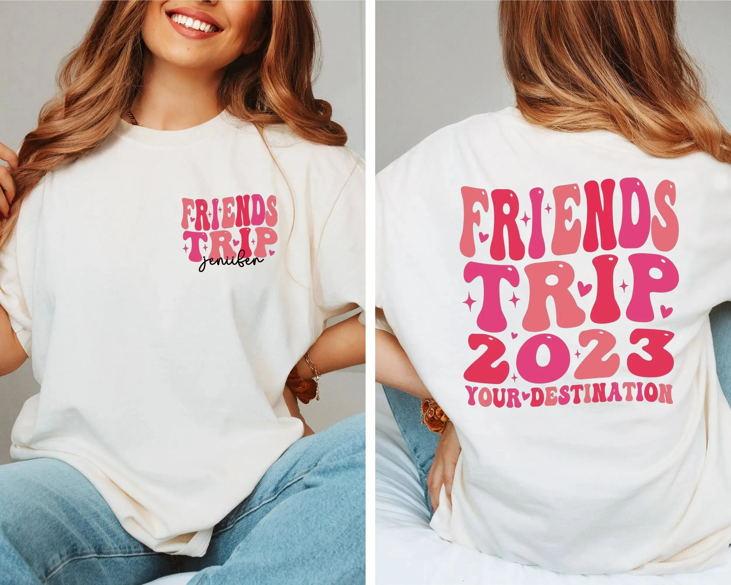 Friends Trip 2023 Shirt, Friends Trip Shirt, Besties Trip 2023 Shirt , Friends Vacation , Road Trip Shirt , Girls Trip 2023