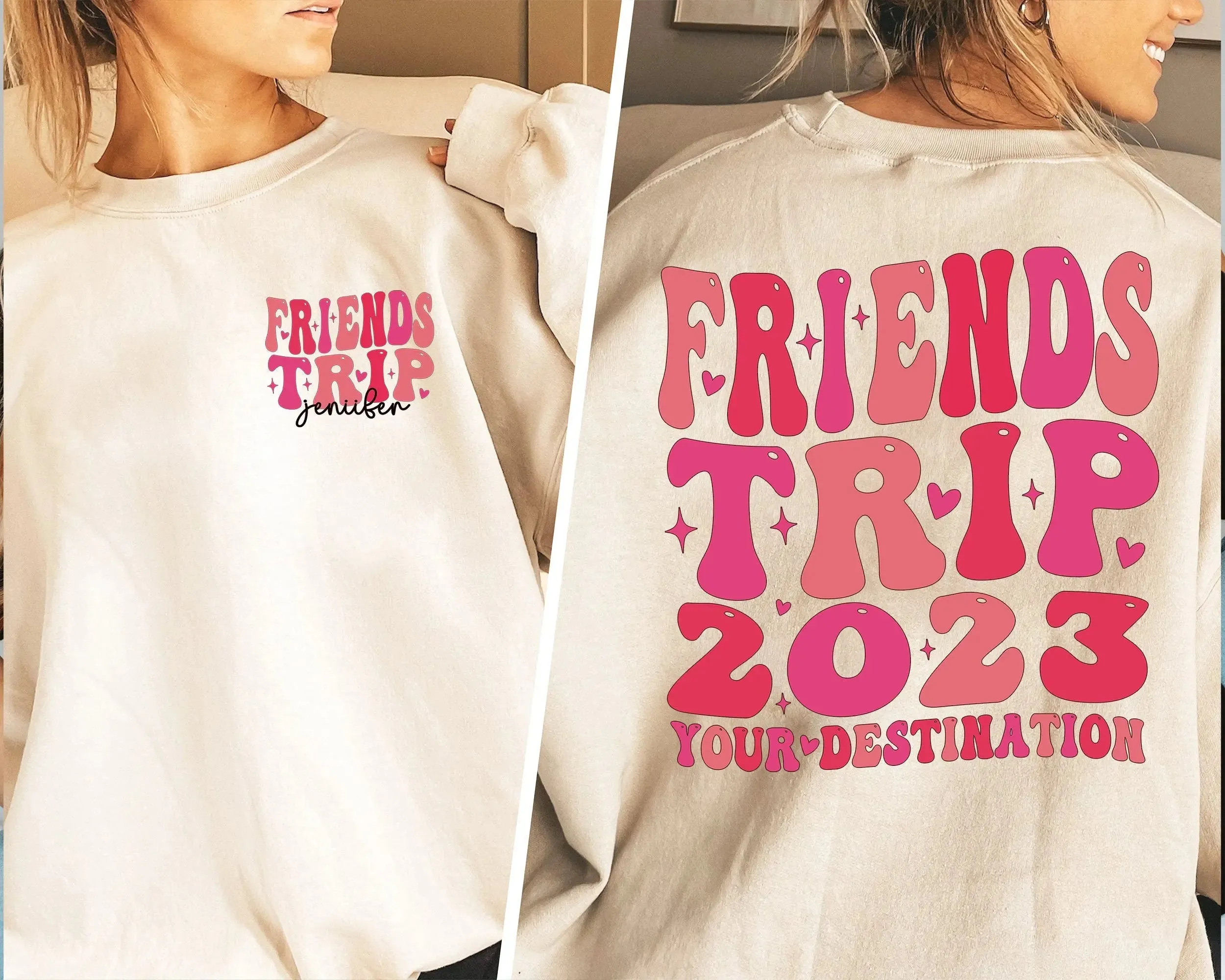 Friends Trip 2023 Shirt, Friends Trip Shirt, Besties Trip 2023 Shirt , Friends Vacation , Road Trip Shirt , Girls Trip 2023