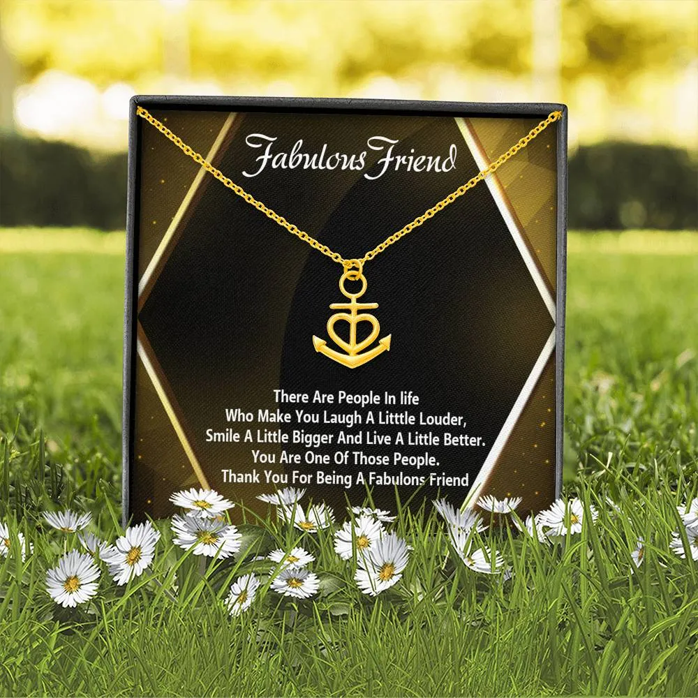 Friendship Day Fabulous Friend Custom Love Knot Necklace With Message Card