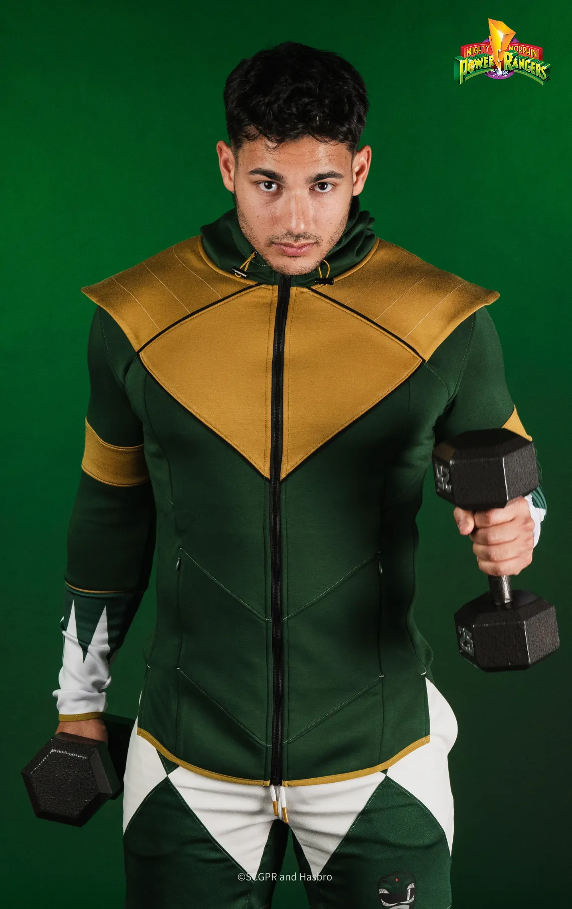 Green Ranger Dragon Shield Hoodie