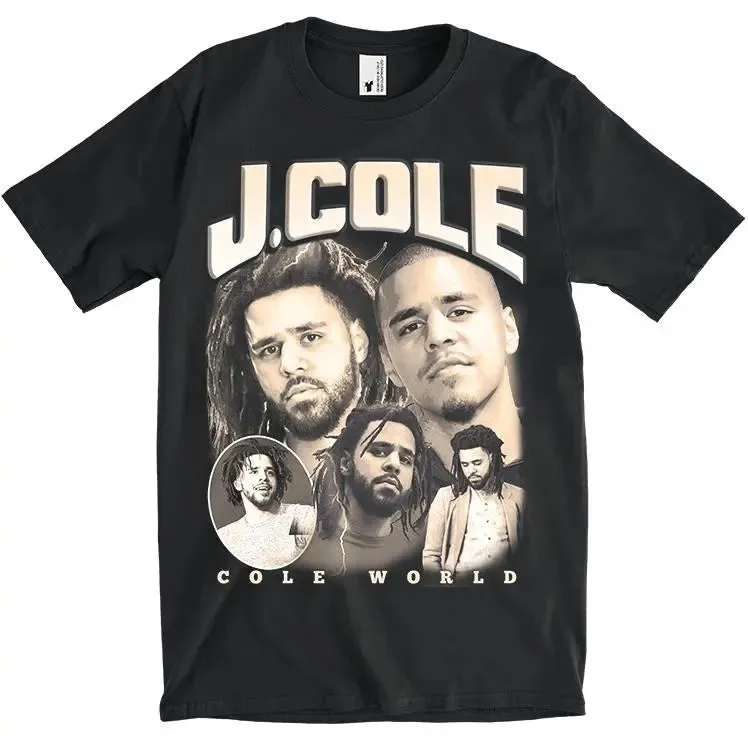 J. Cole Tee - Black