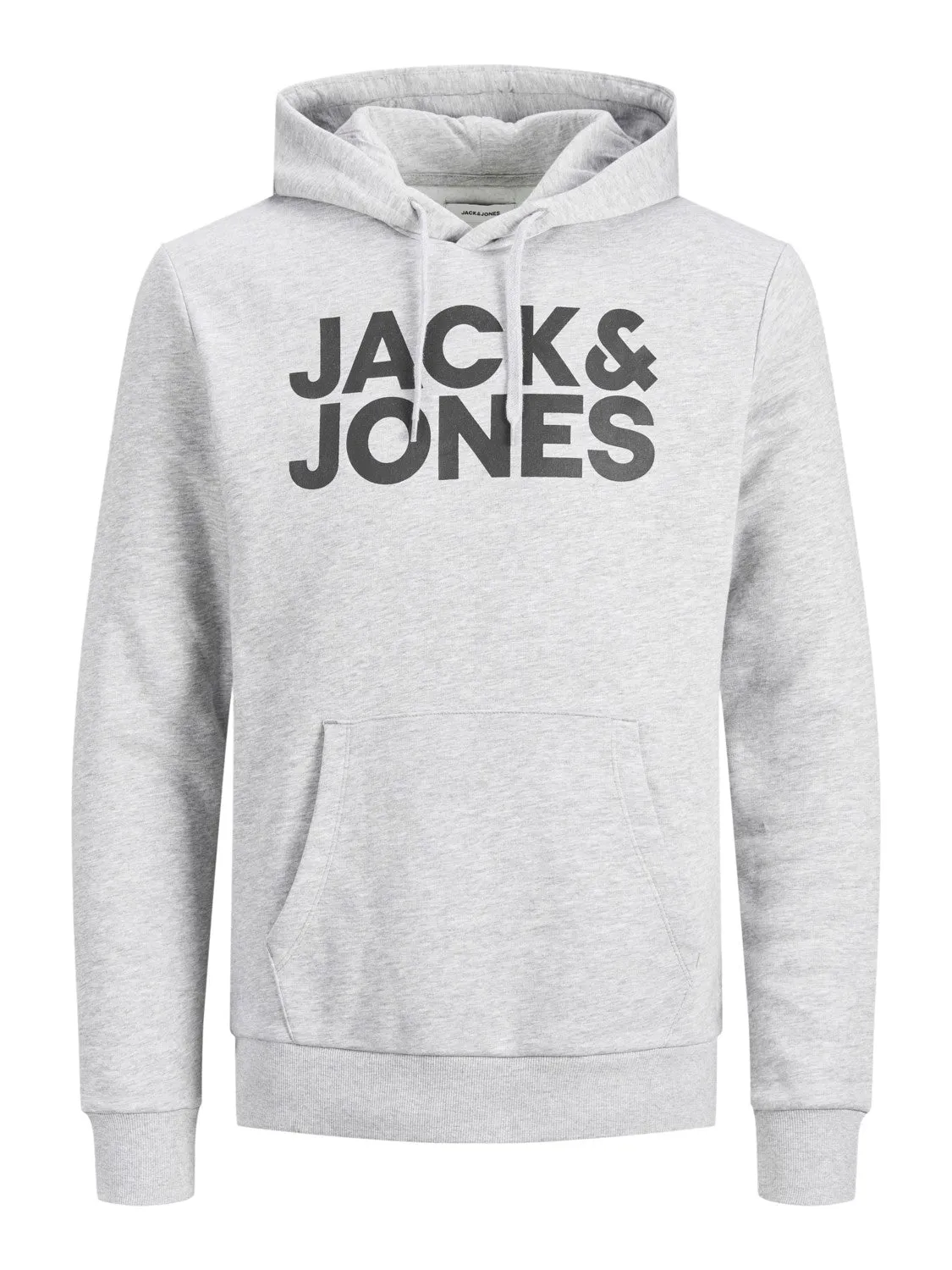 Jack & Jones Men's 'JJECORP' Hoodie Logo Sweatshirt