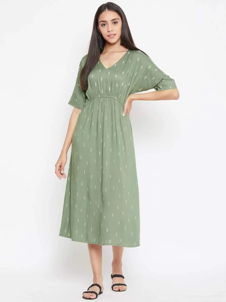 Leaf Green Dress