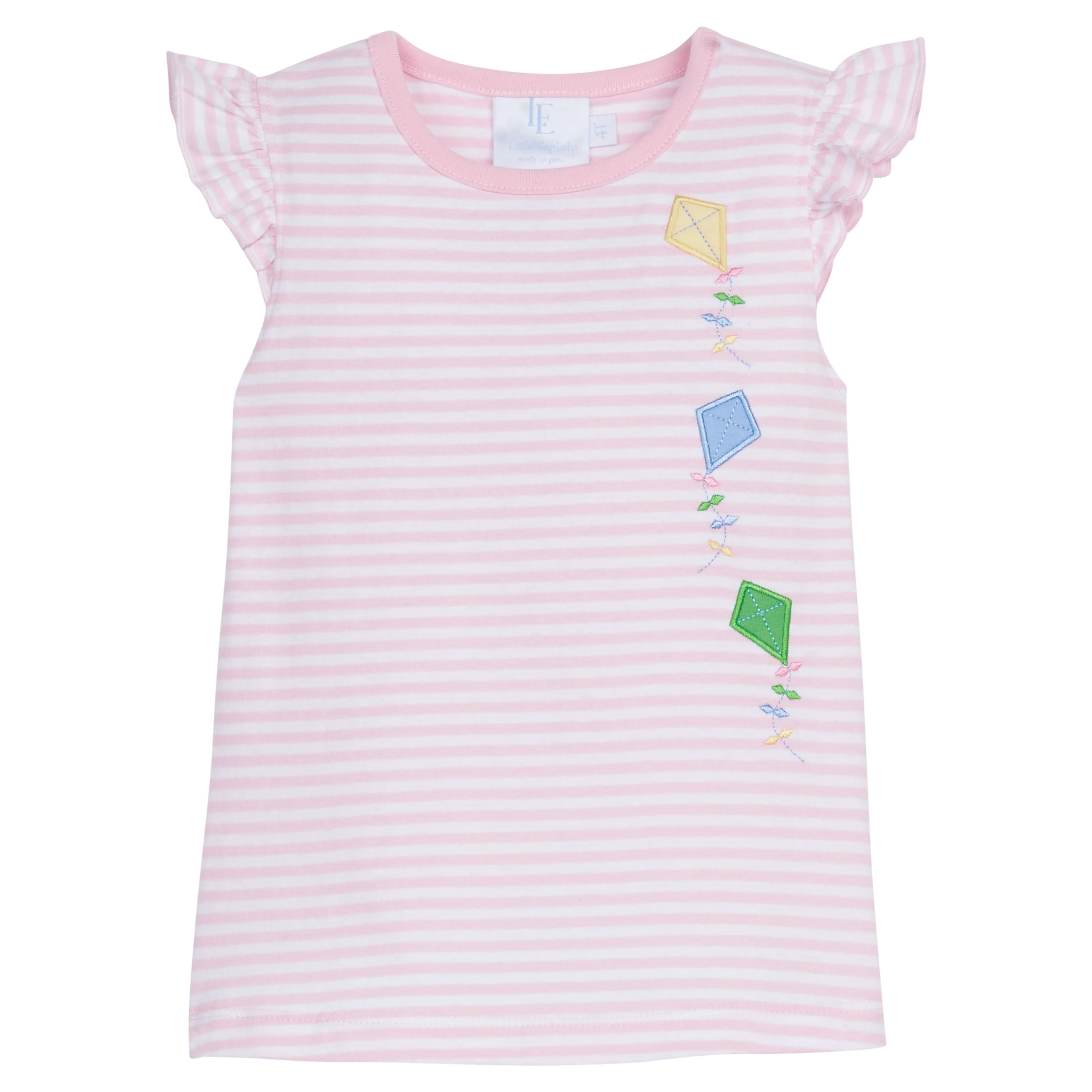 Little English - Appliqué Tilly Tank - Kite