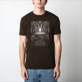 Living Waters Scene Brown Tee