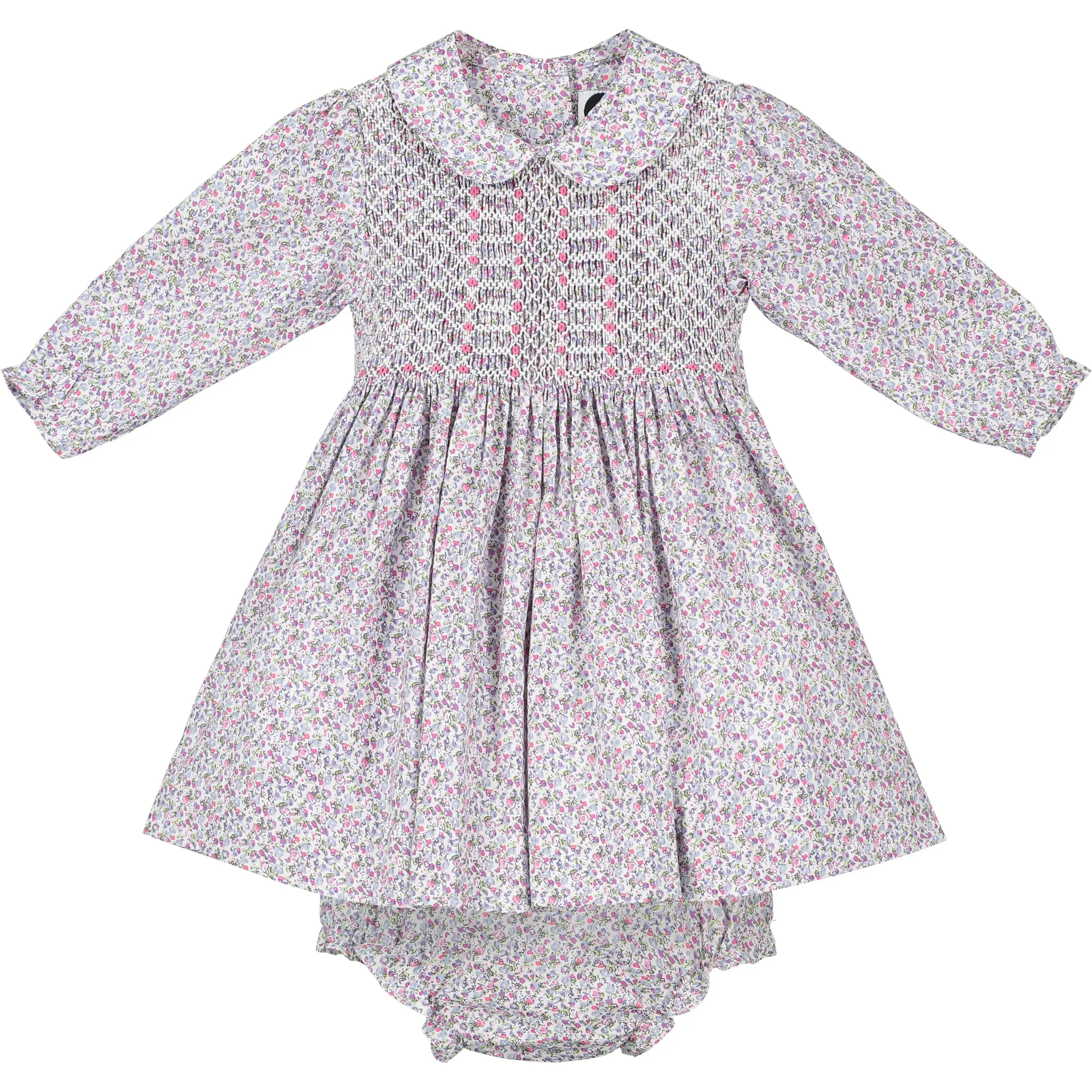 Long Sleeve Baby Dress - Remi