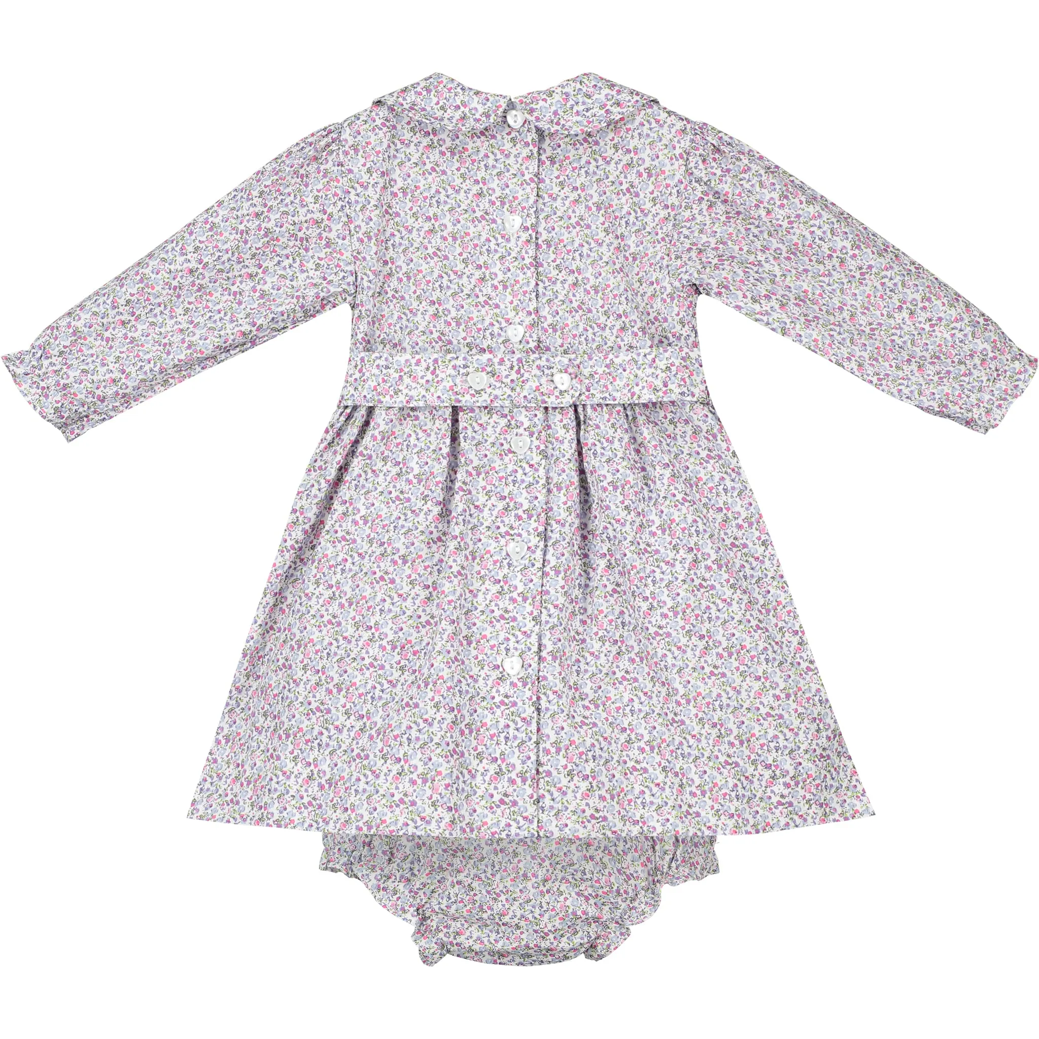 Long Sleeve Baby Dress - Remi