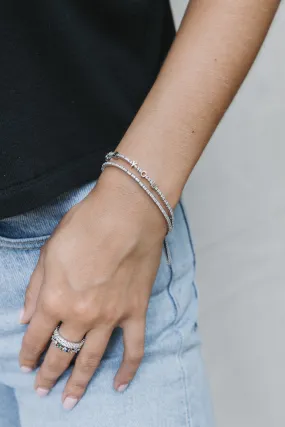 LOVE U TENNIS BRACELET