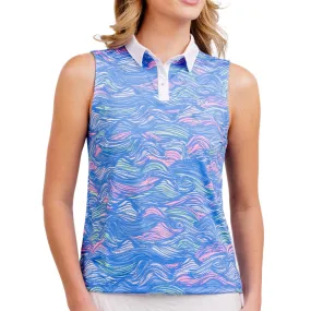 Makin' Waves Sleeveless Polo