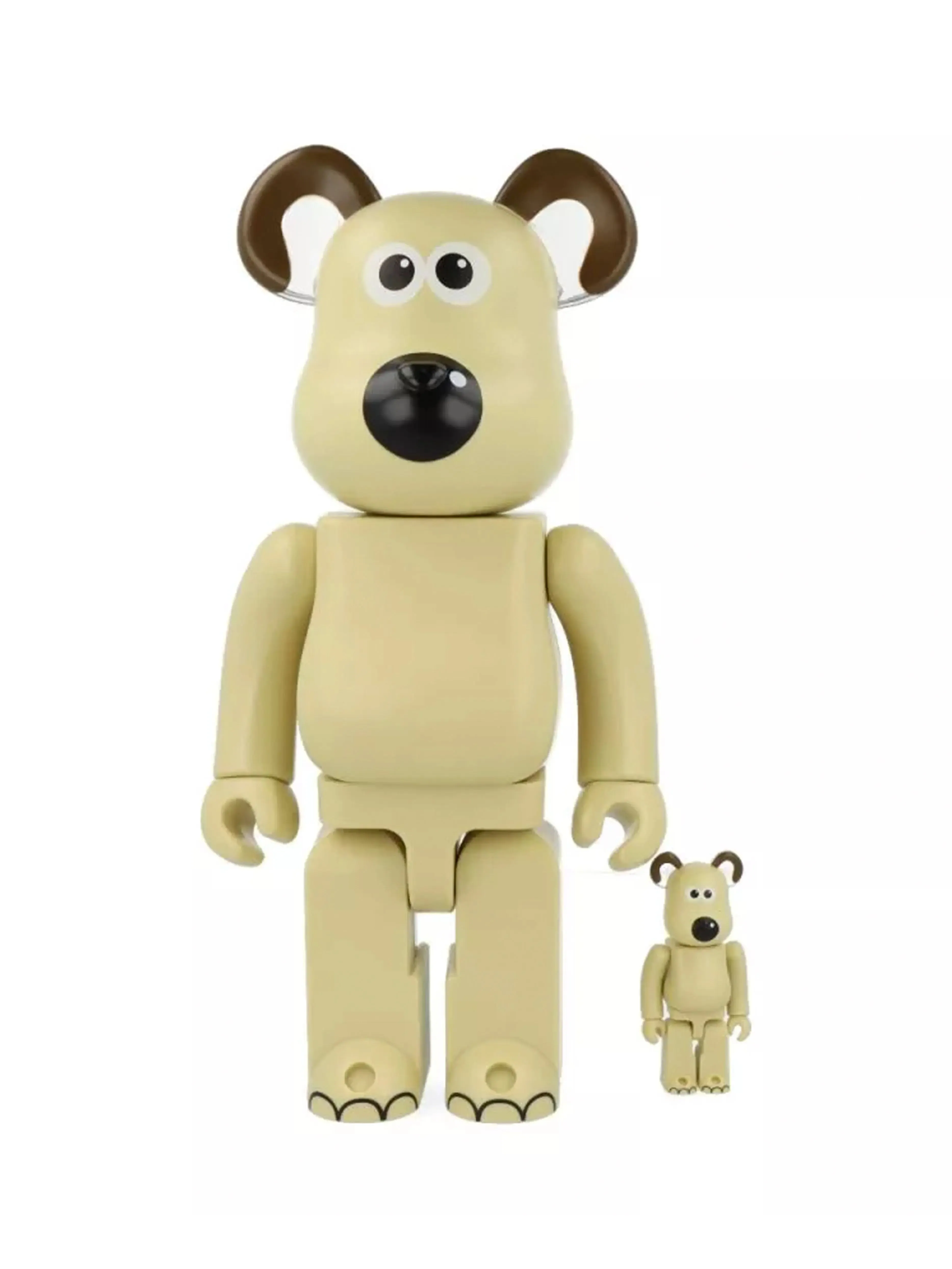 Medicom Toy Be@rbrick Wallace & Gromit 100 & 400 % Set