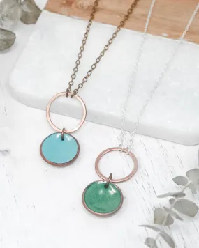 Medium copper Revolve Penny necklaces [made to order]