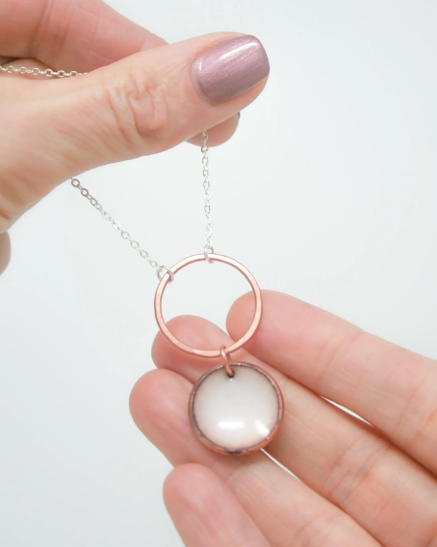 Medium copper Revolve Penny necklaces [made to order]