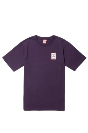 MINI FRAME S/S TEE DARK PURPLE