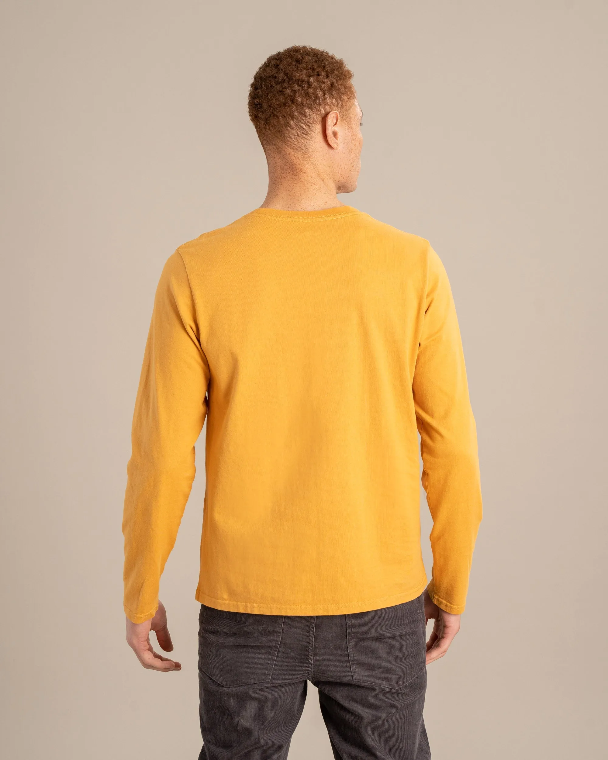 Organic Long-Sleeve Pocket Tee