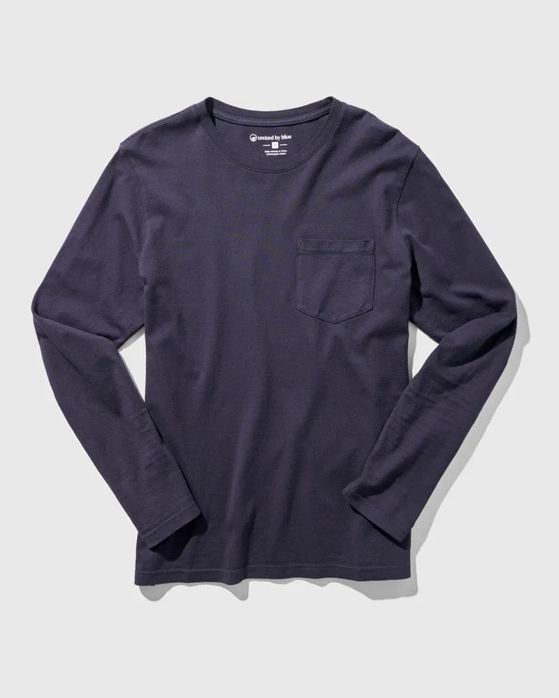 Organic Long-Sleeve Pocket Tee