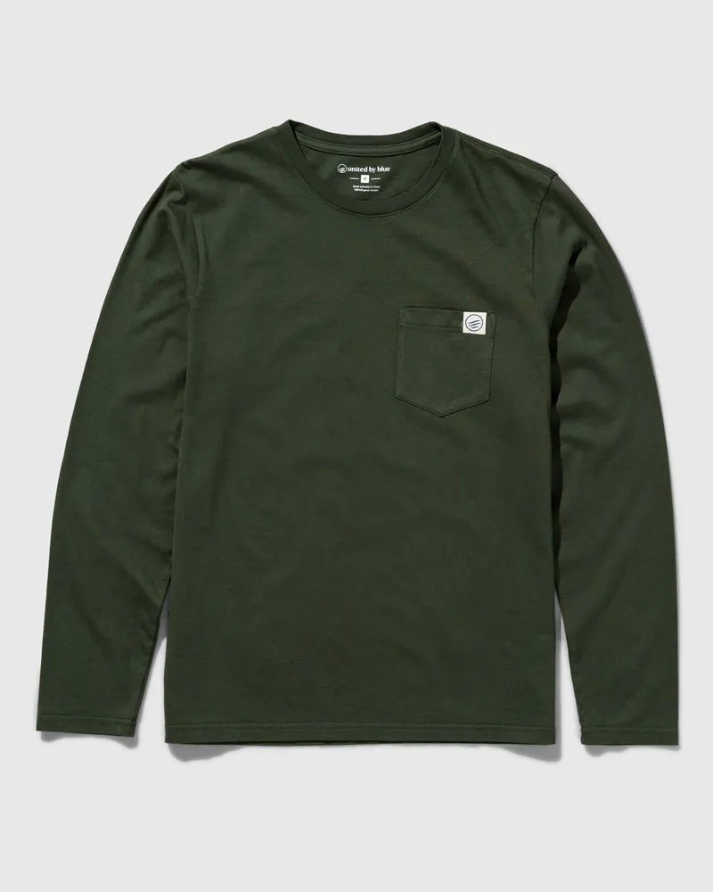 Organic Long-Sleeve Pocket Tee