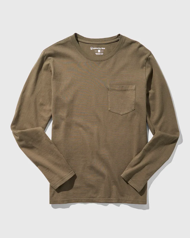 Organic Long-Sleeve Pocket Tee