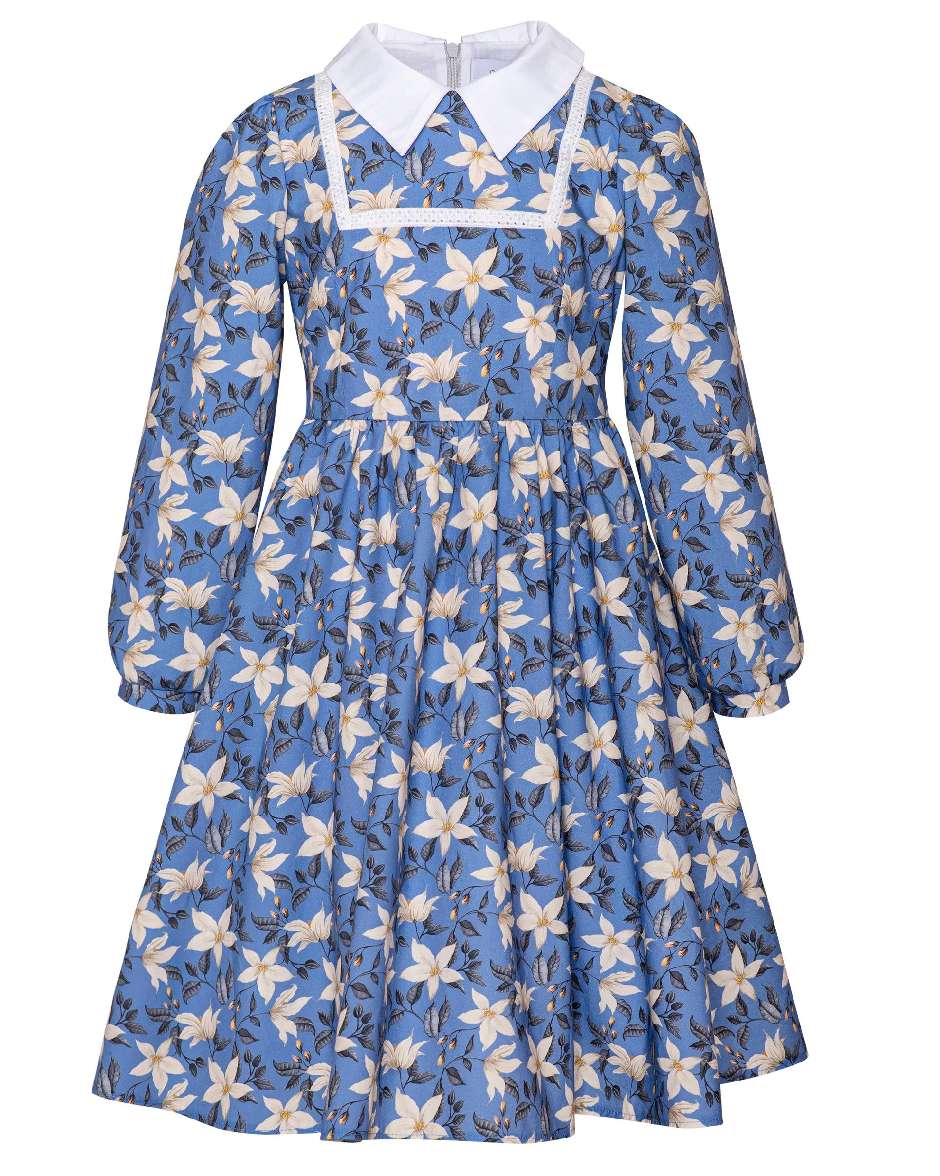 PAADE MODE ALPENGLOW  Cotton Maxi Clement Blue Dress