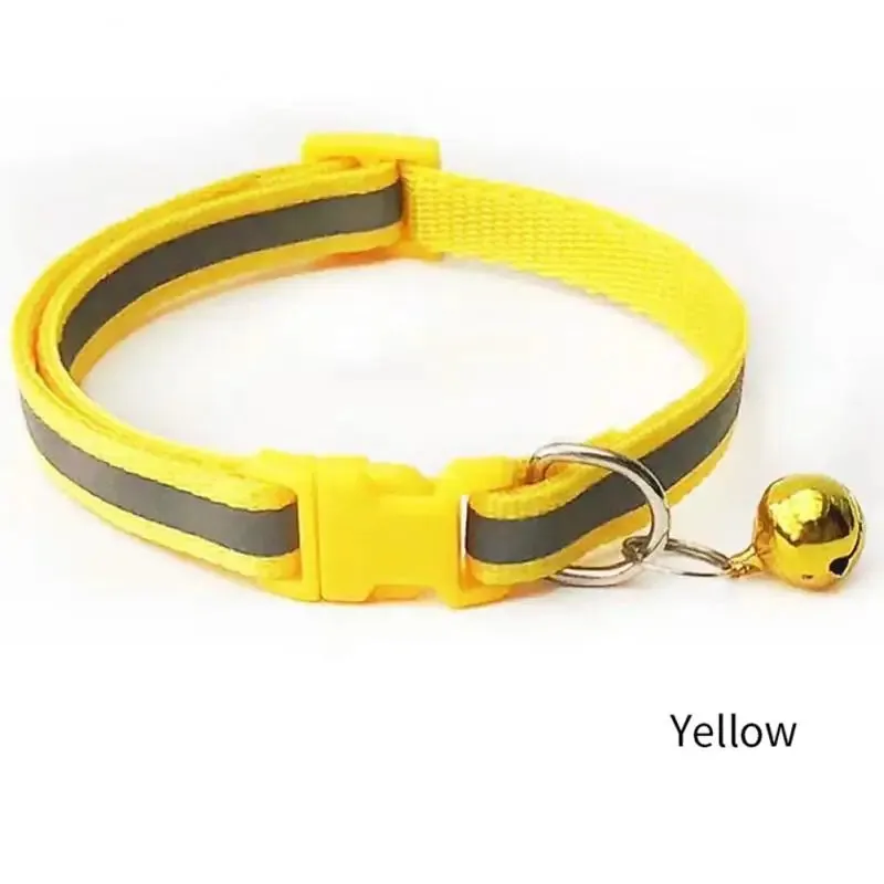 Pet Products Pet Reflective Patch Collar Cats Collar Bell Collars Pet Luminous Collars Teddy Bomei Small Dog Collar Pet Supplies