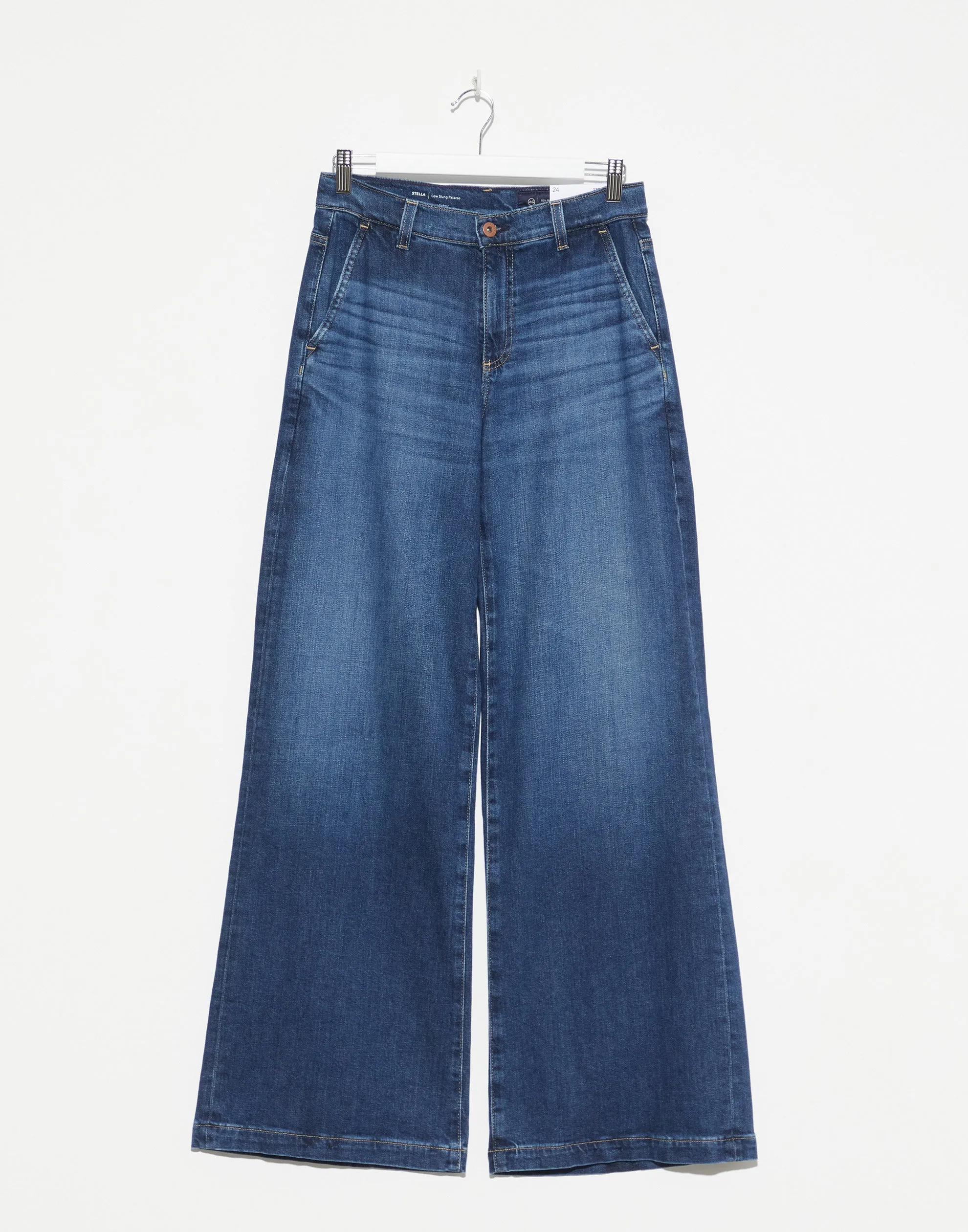 Plume Stella Low Slung Palazzo Jeans