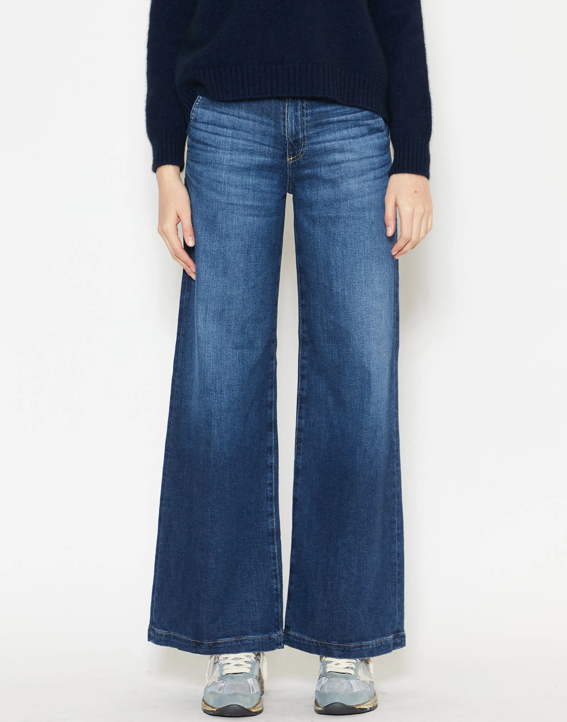 Plume Stella Low Slung Palazzo Jeans