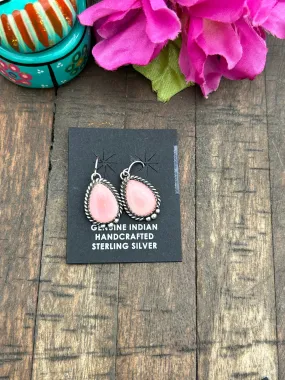 "Cotton Candy" Tear Drop Dangle Earrings