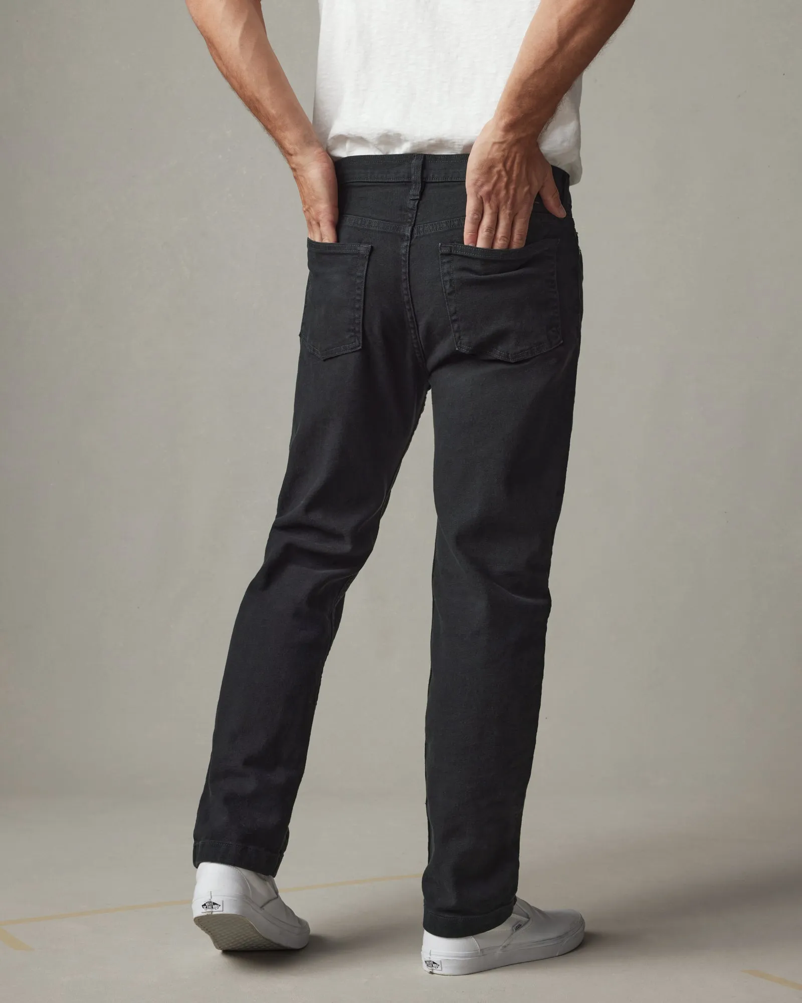 Roughneck Pant Straight - Super Black