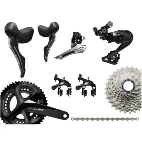 Shimano 105 R7000 2x11 Rim Brake Groupset - 50/34T, 11-28T