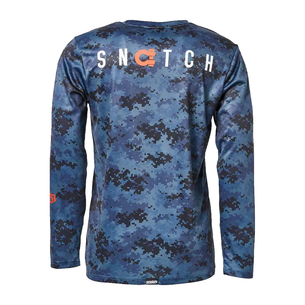 Sublimated Long Sleeve Camo Petrol