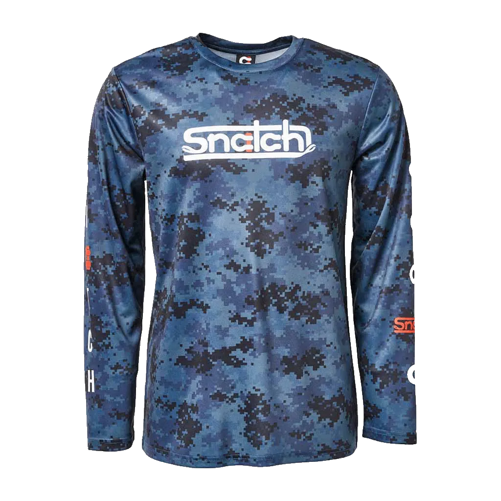 Sublimated Long Sleeve Camo Petrol