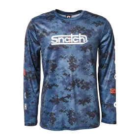 Sublimated Long Sleeve Camo Petrol