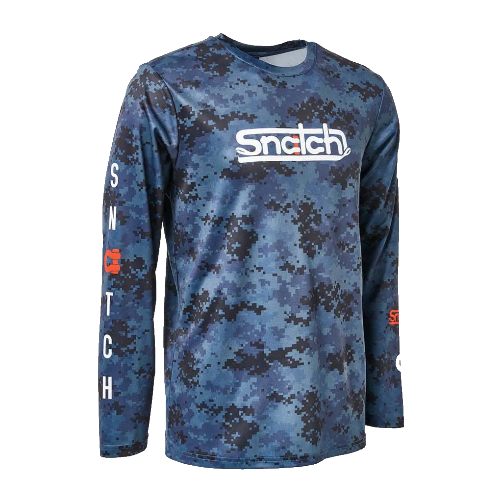 Sublimated Long Sleeve Camo Petrol