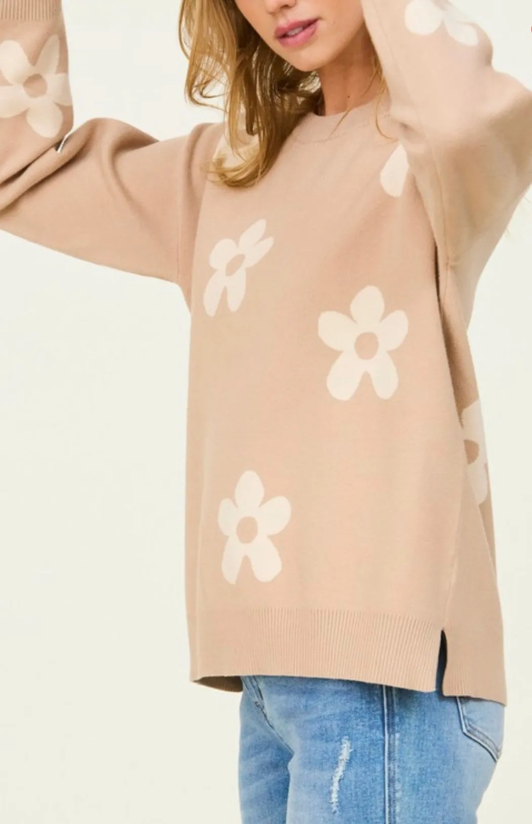 The Ashton Daisy Sweater Set