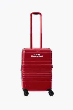 The Carry-On Roller in Text Me Red