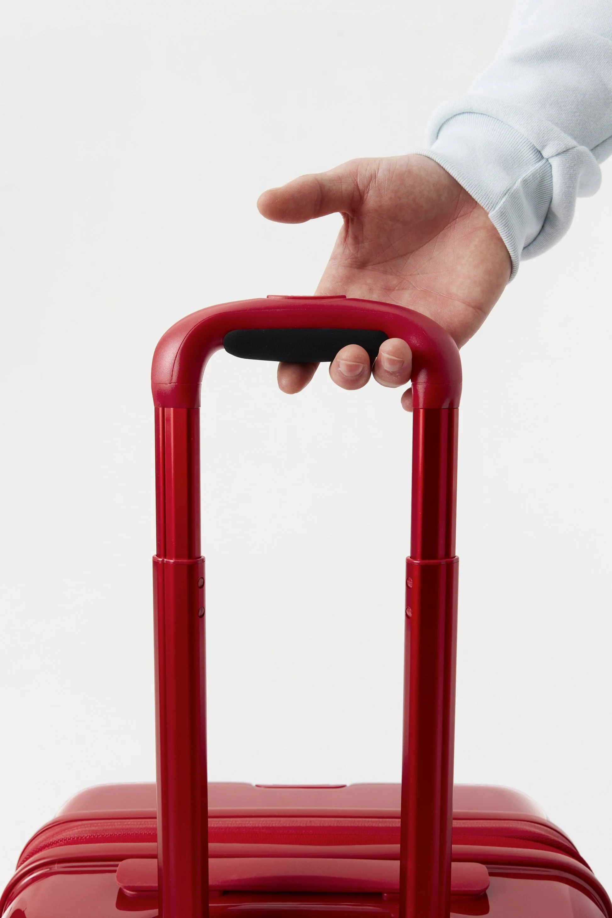 The Carry-On Roller in Text Me Red