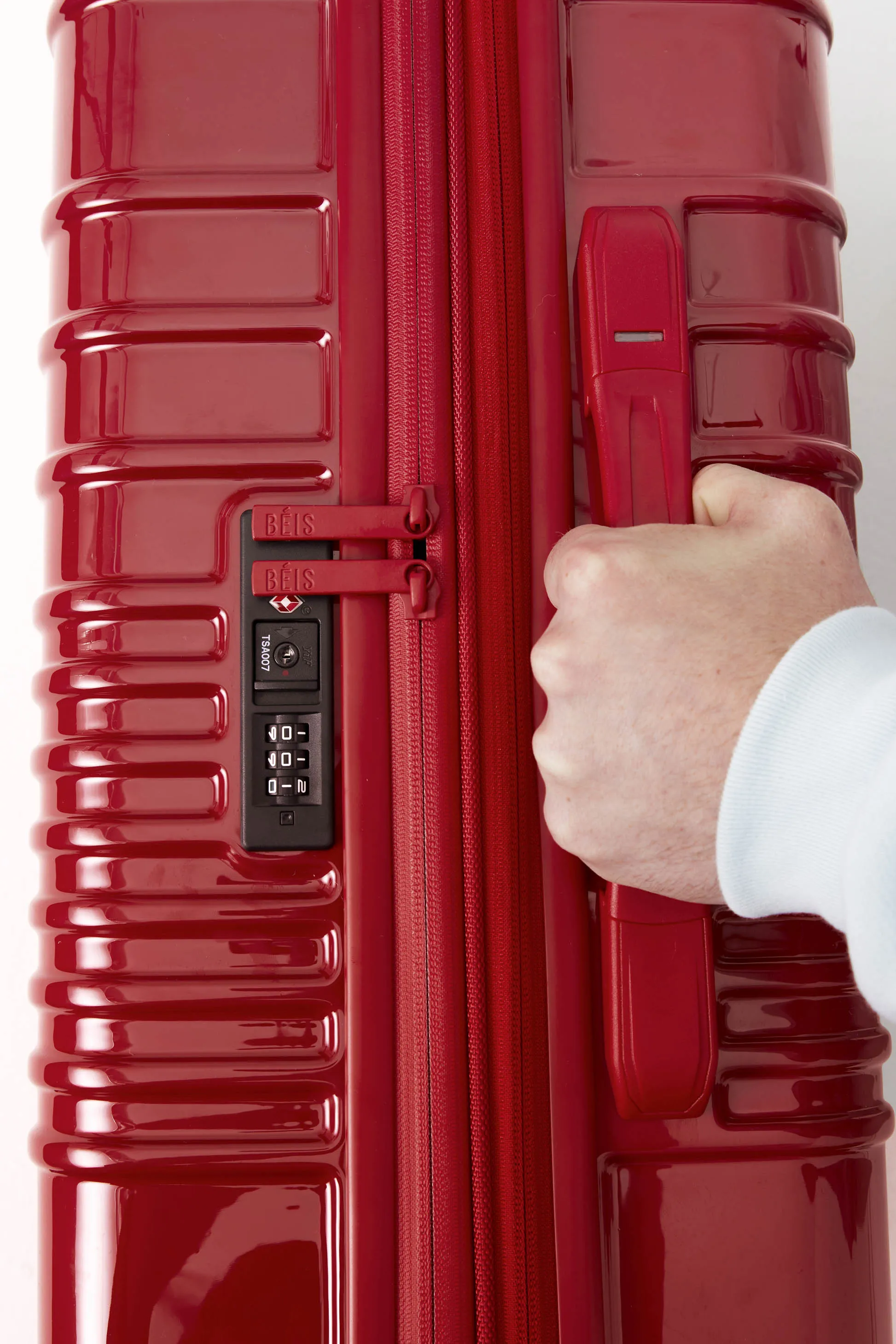 The Carry-On Roller in Text Me Red