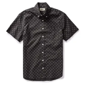 The Short Sleeve Jack in Asphalt Dot