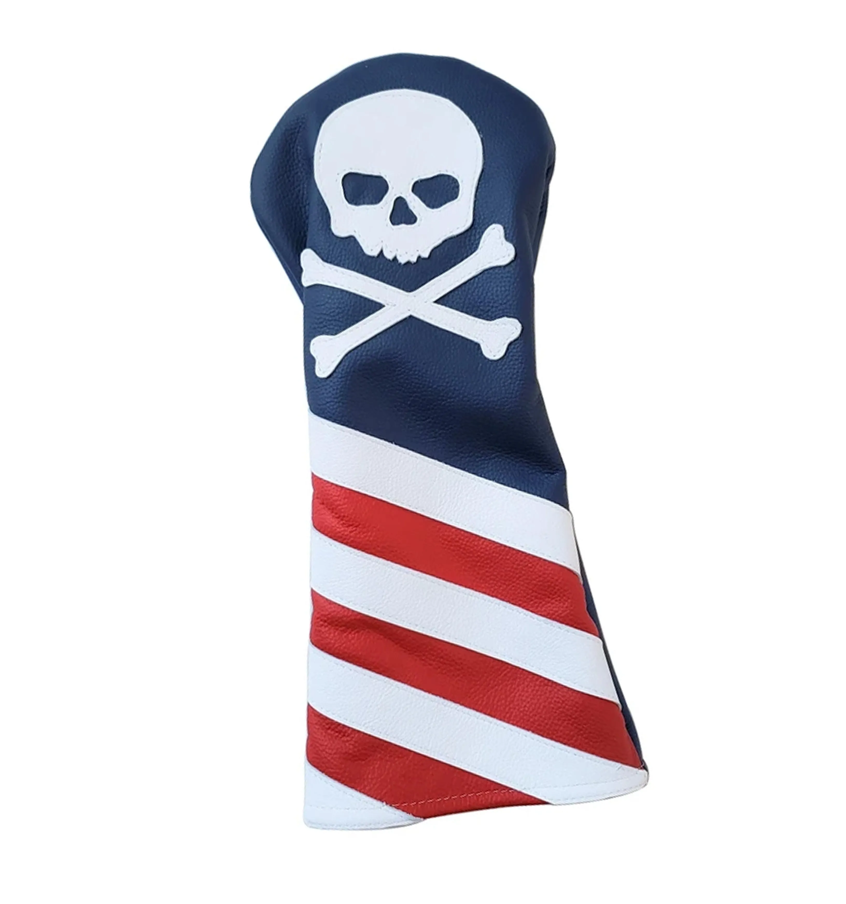 The USA Flag Skull & Bones Headcover