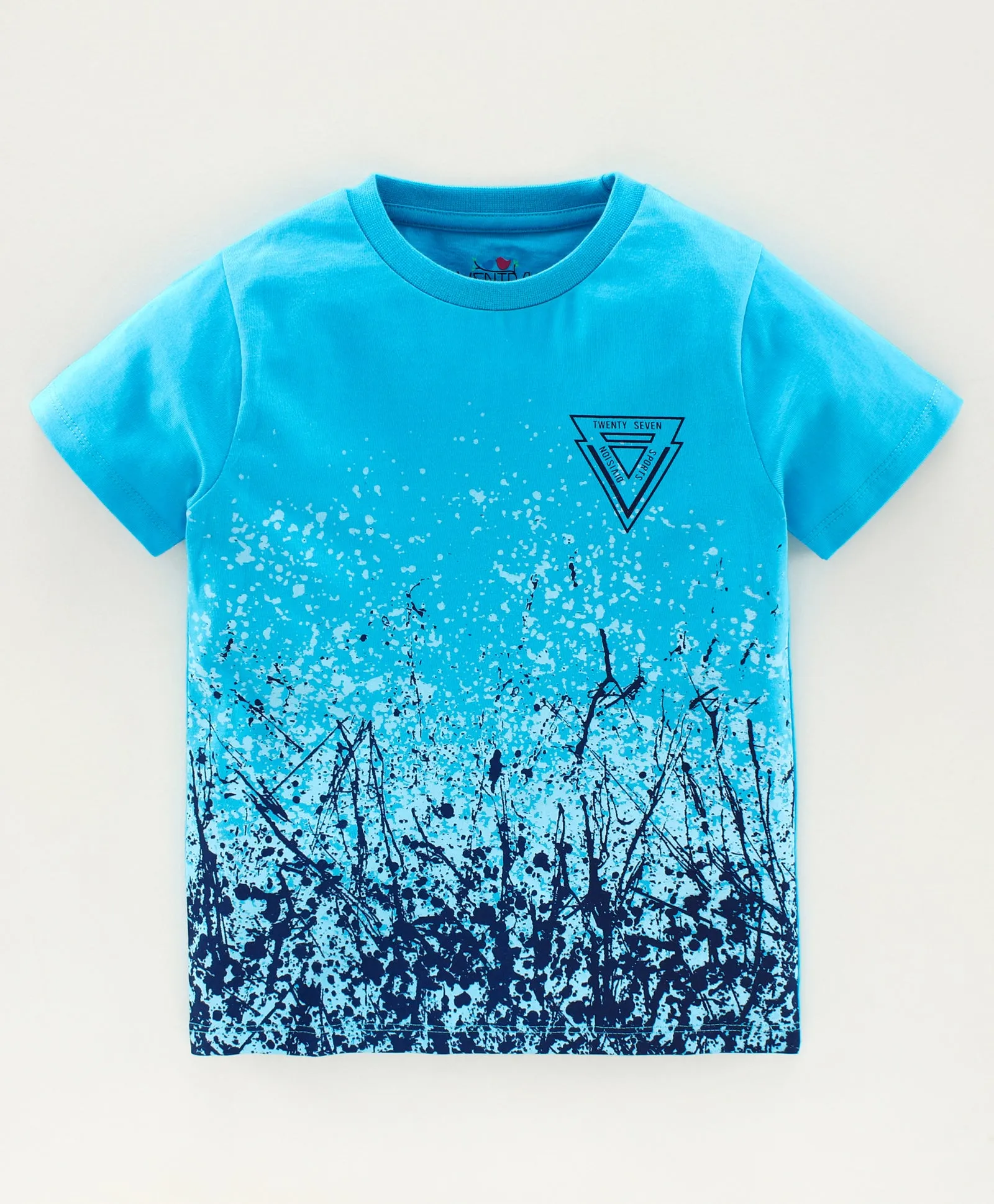 Ventra Bottom Spray T-shirt-Blue