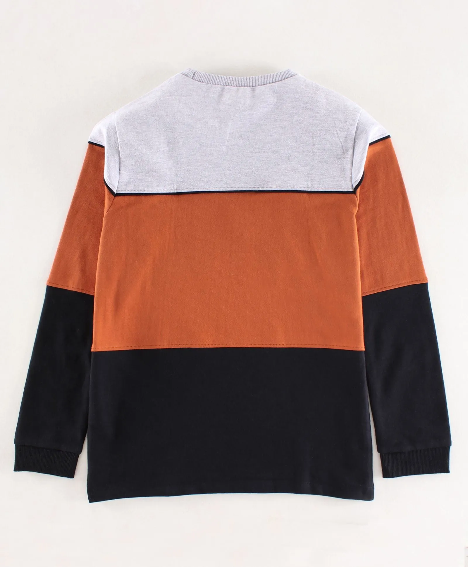 Ventra Cut Brown Sweatshirt